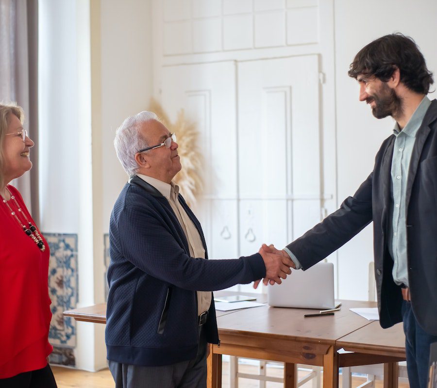 Men Doing Handshake